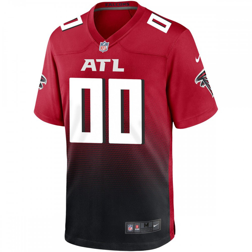 Atlanta Falcons Nike Alternate Custom Game Jersey - Red-GridironStore